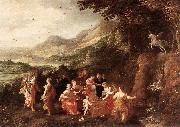 MOMPER, Joos de Helicon or Minerva's Visit to the Muses sg painting